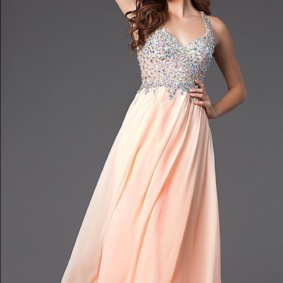 Dresses | Peachy Dancing Queen Prom Dress Style 8998 | Poshmark